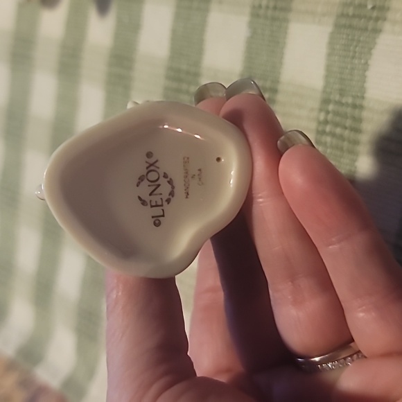 LENOX ivory fine China animal figures trimmed in gold dolphin and elephant left - Picture 9 of 16